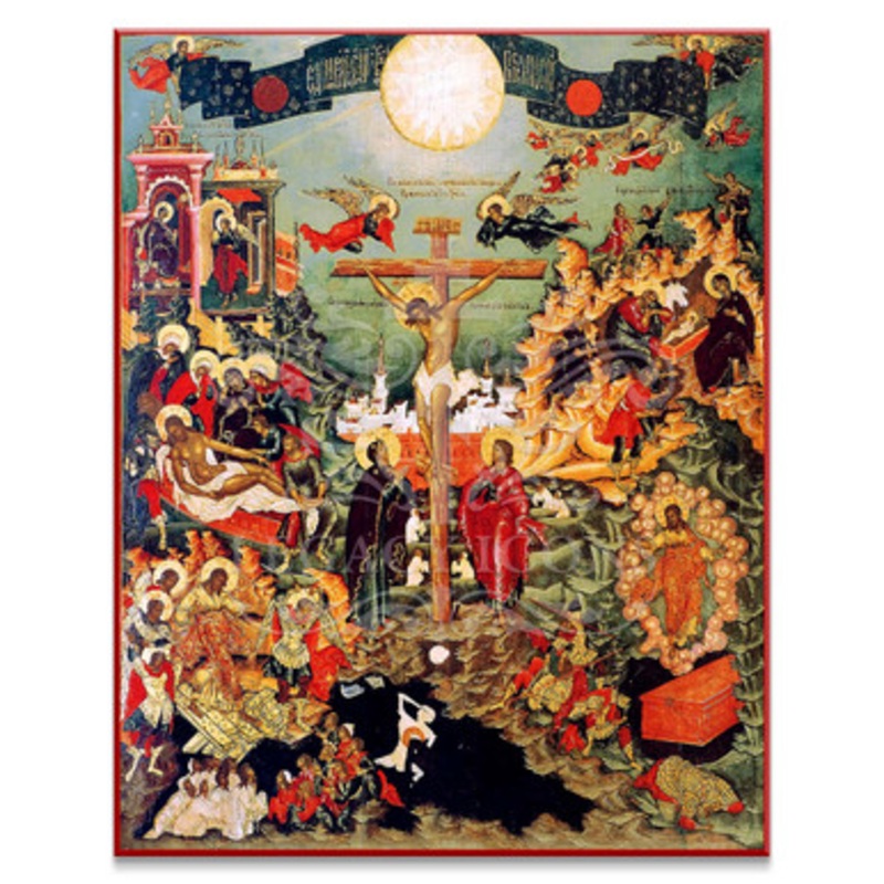 Crucifixion of Christ Icon – F118