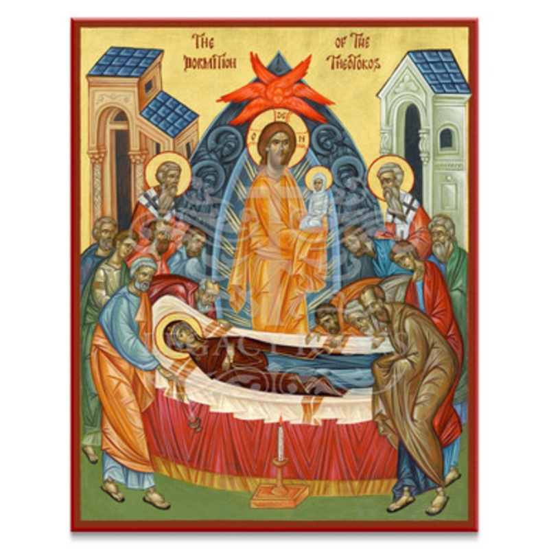 Dormition of the Theotokos (XXIc) Icon – F217