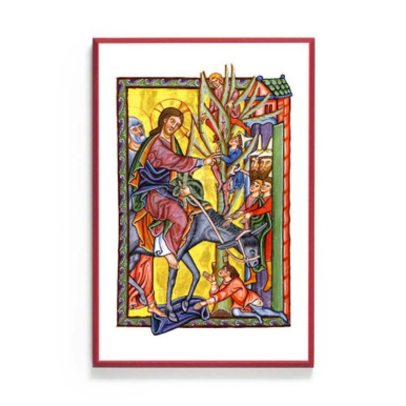 Entry into Jerusalem (Bamberg) Icon – F284