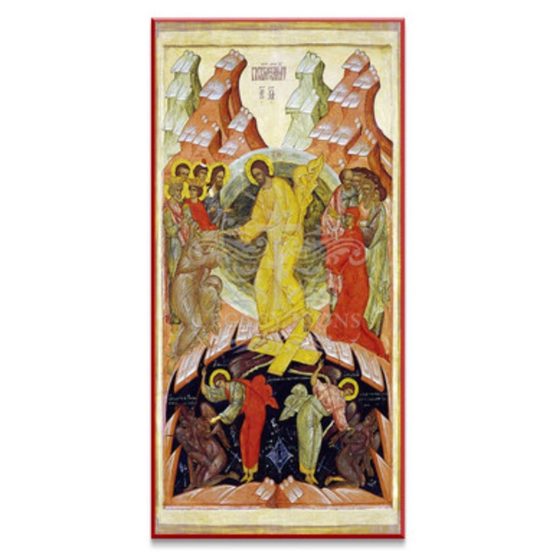 Harrowing of Hades (XVc) Cathedral Icon – F350