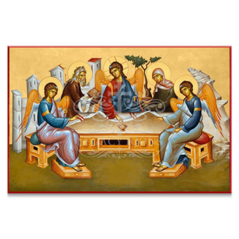 Holy Trinity – Hospitality of Abraham (Clark) Icon – F388