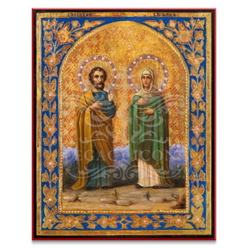 Joachim and Anna (Academic) Icon – S550