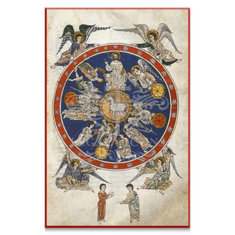 Lamb of God and the Four Living Creatures – F329