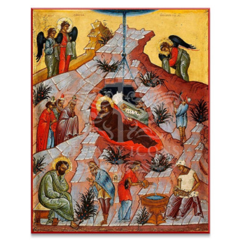 Nativity of Christ (XVc) Icon – F160