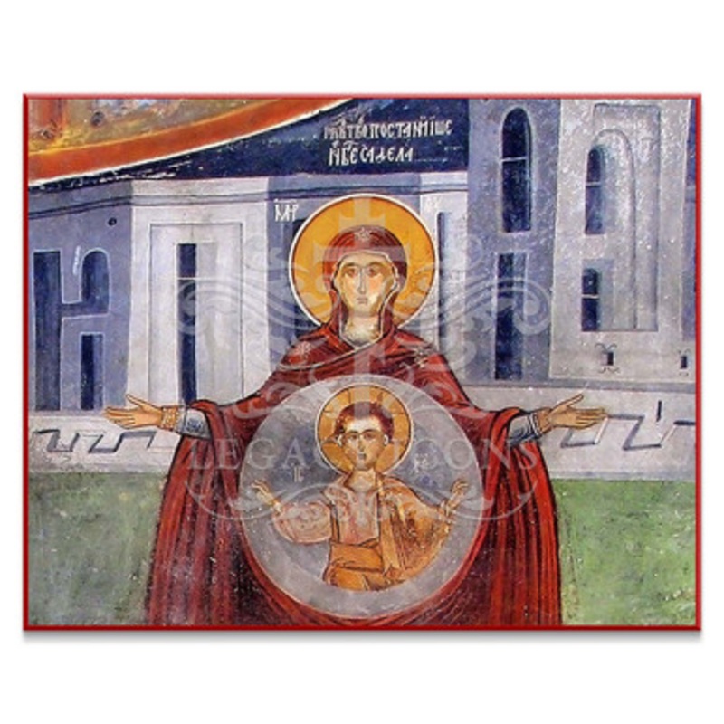 Our Lady of the Incarnation (Slivnichki) Icon – T175