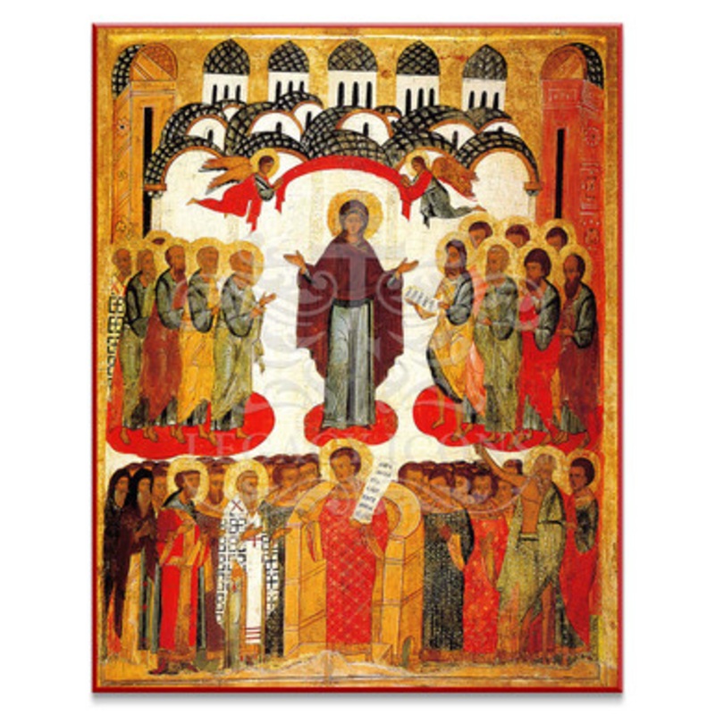 Protection of the Theotokos (XVc) Icon – T108