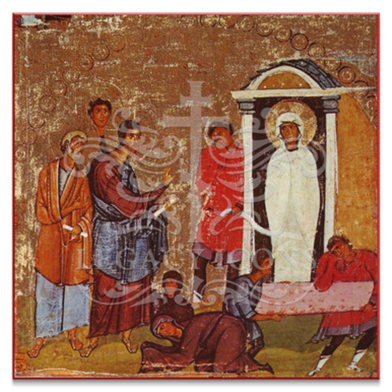 Resurrection of Lazarus (Sinai) Icon – F173