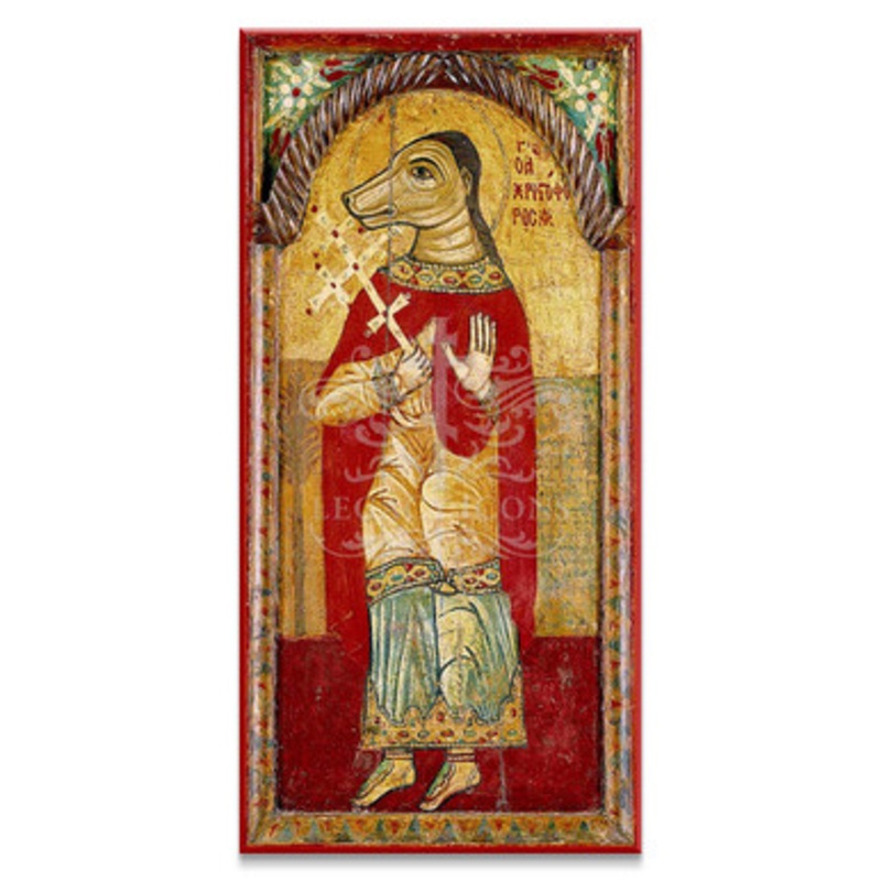 Saint Christopher the Dog Head (XIIIc) Icon – S464