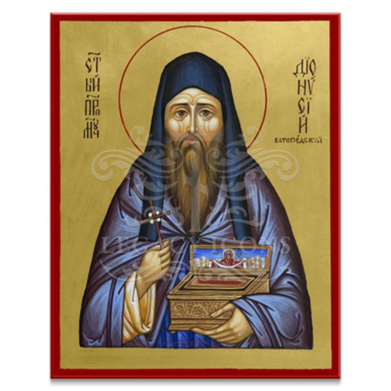 Saint Dionysius of Vatopedi (Davidovskiy) Icon – S647