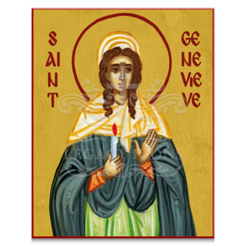 Saint Genevieve of Paris Icon – S472