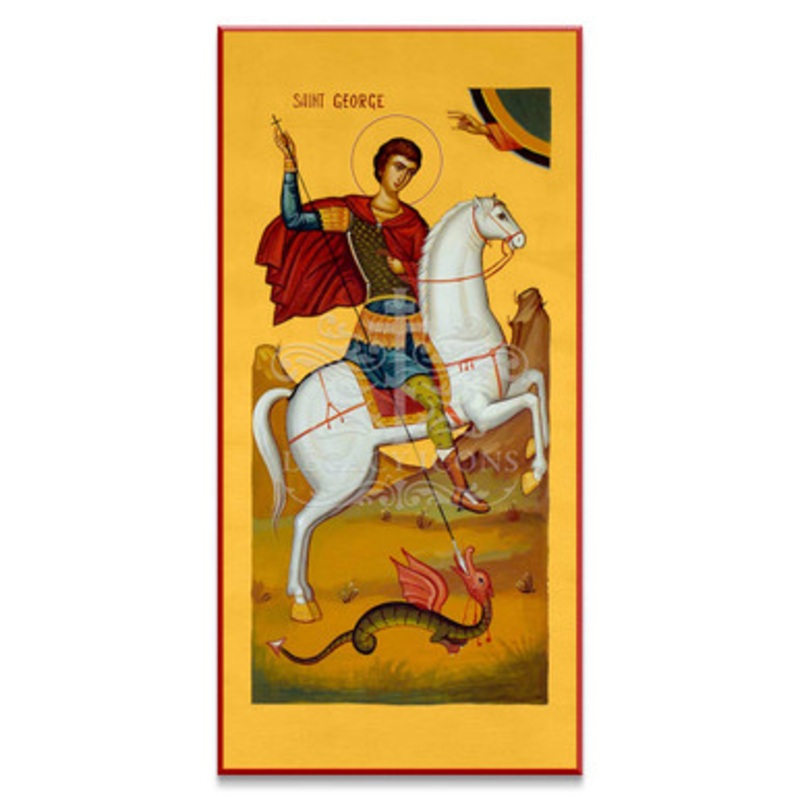 Saint George (XXc) Icon – S375