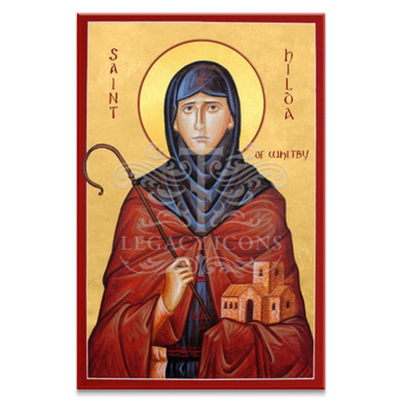 Saint Hilda of Whitby (Whirledge) Icon – S582