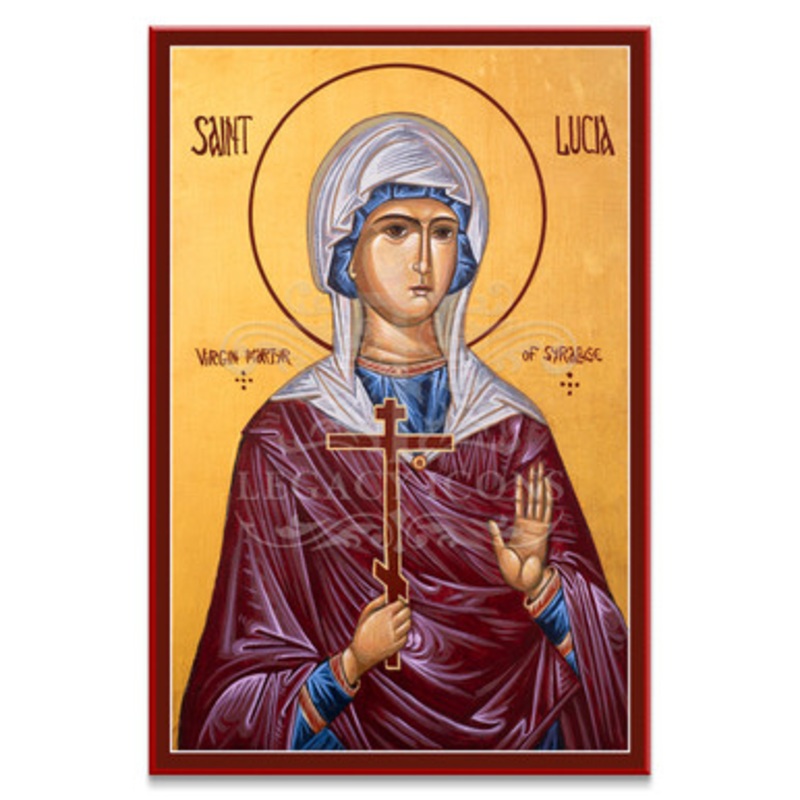 Saint Lucia of Syracuse (Fiorenzo) Icon – S652