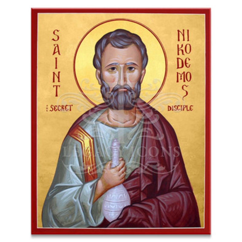 Saint Nicodemus the Secret Disciple (Whirledge) Icon – S585