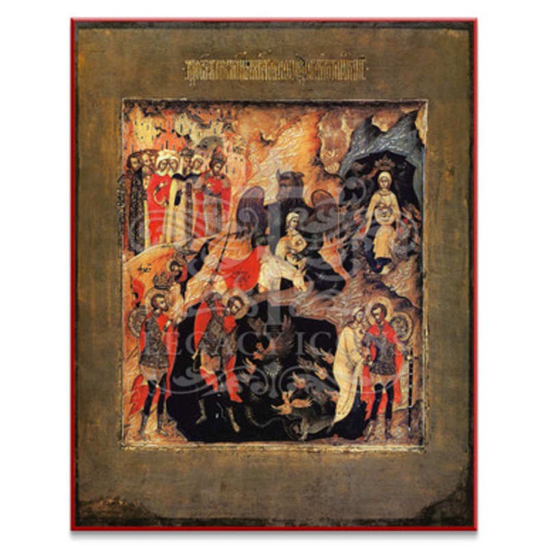 Saint Theodore and the Princess Icon – F346