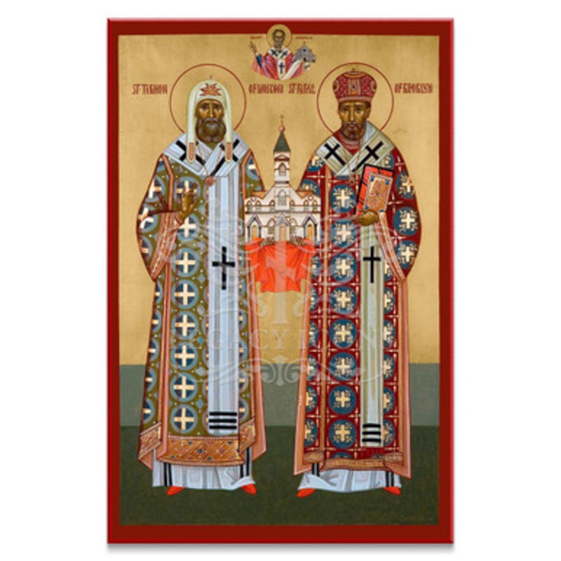 Saints Tikhon and Raphael Cathedral Size Icon – S591
