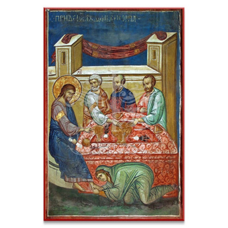 The Anointing of Christ by the Harlot (Athos) Icon – F326