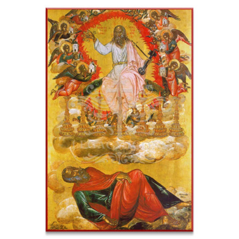 The Vision of John on Patmos Icon – F344