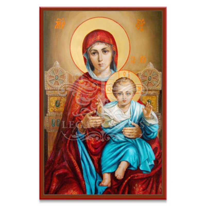 Theotokos Enthroned Icon – T168