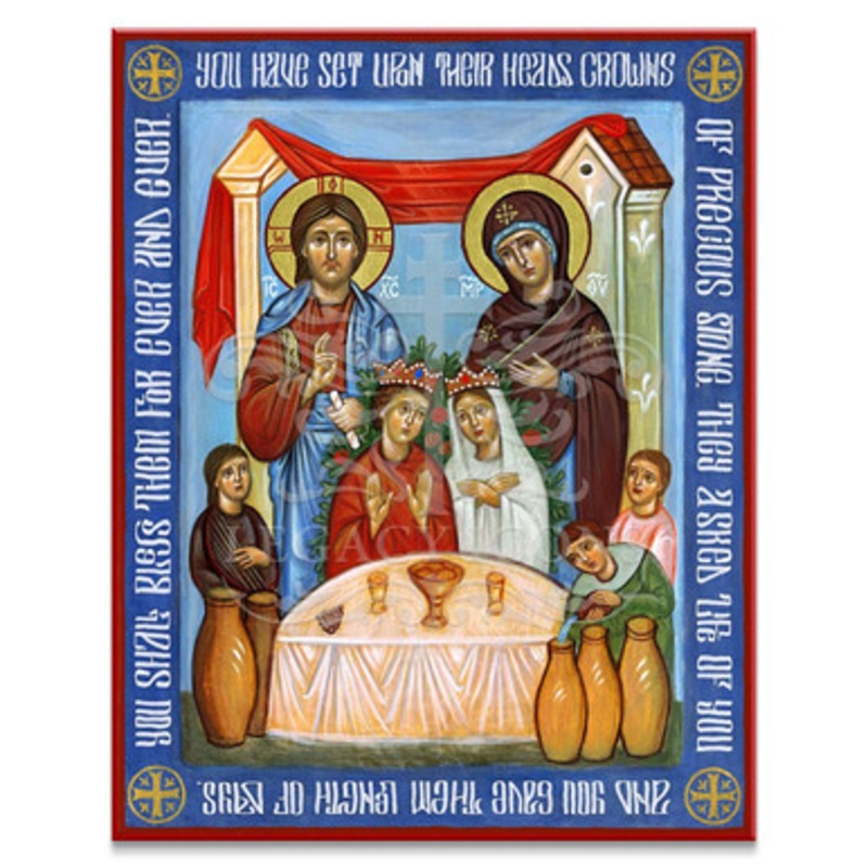 Wedding at Cana (Stryzhak) Icon – F317