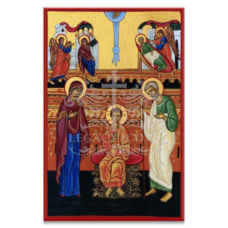 Annunciation (With Holy Family) Icon – F191