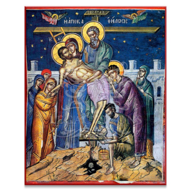 Descent from the Cross Cathedral Icon – F125
