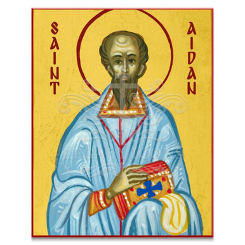 Saint Aidan of Lindisfarne Icon – S471