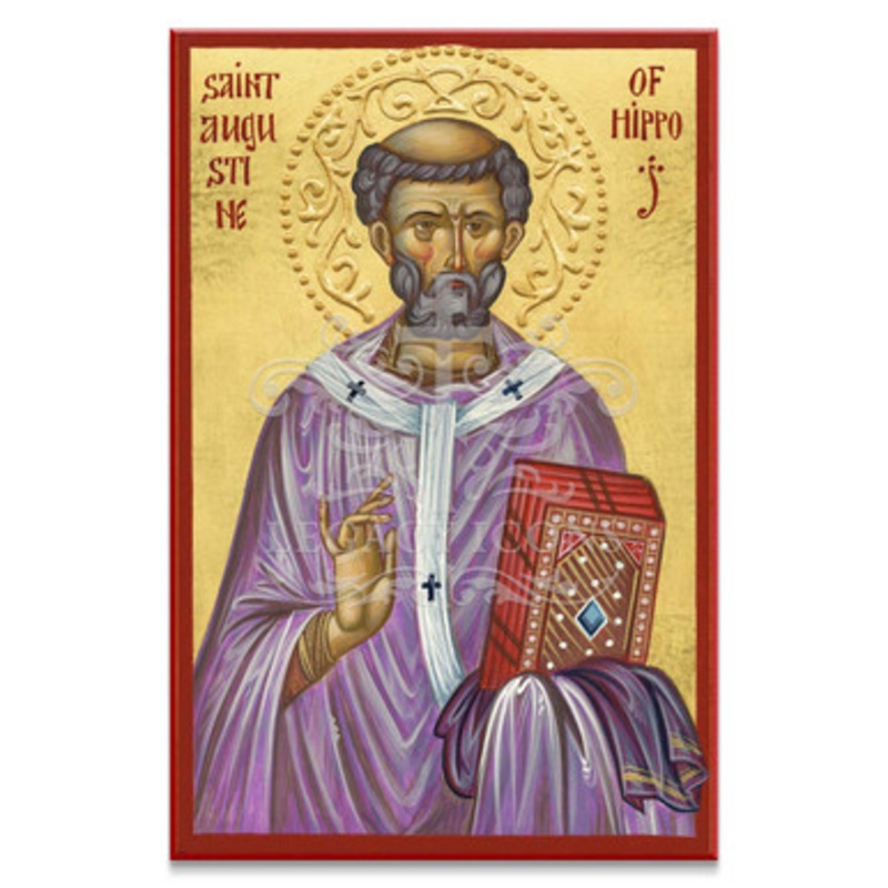 Saint Augustine of Hippo Cathedral Icon – S238