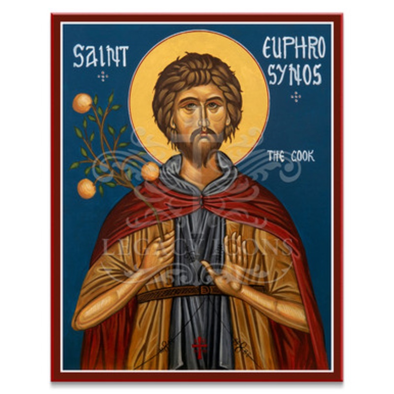 Saint Euphrosynos the Cook (Fiorenzo) Icon – S637