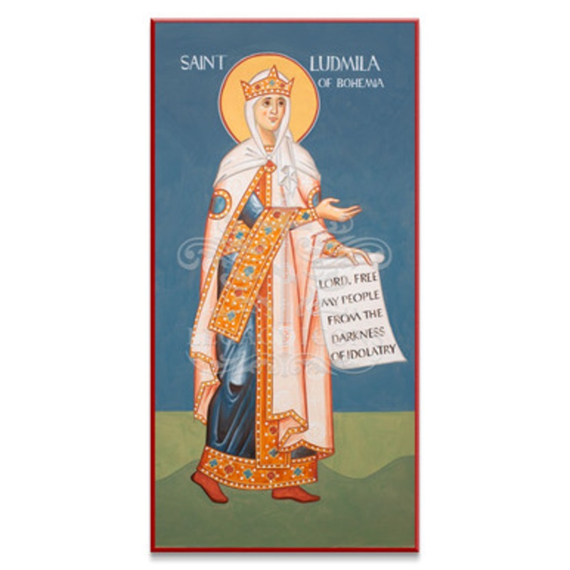 Saint Ludmila of Bohemia (Whirledge) Icon – S670