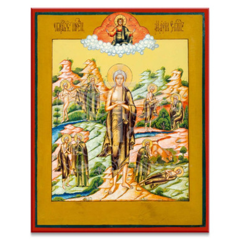 Saint Mary of Egypt (Old Believer) Icon – S175