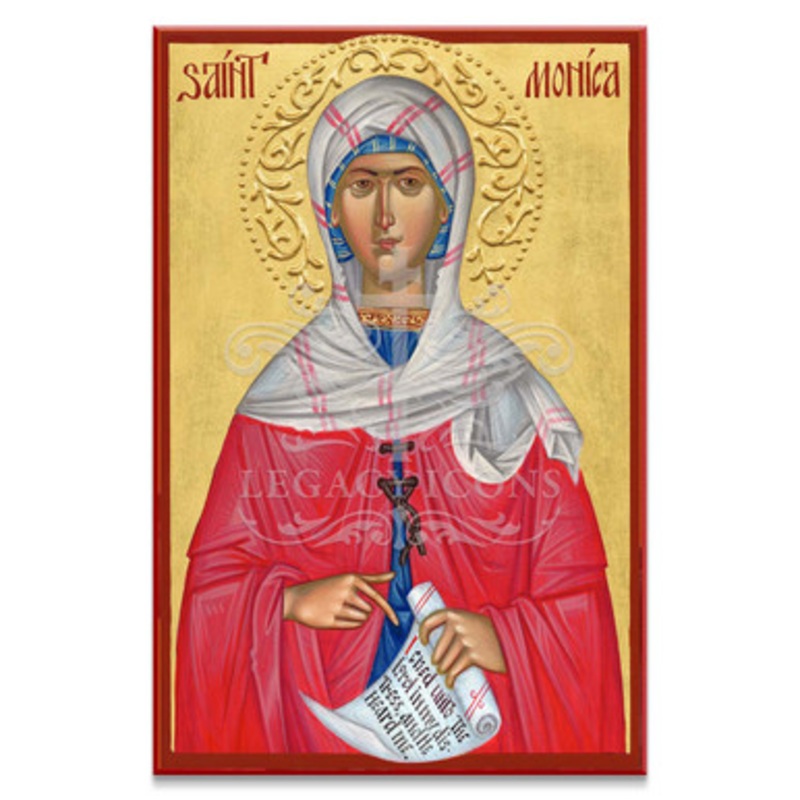 Saint Monica, Mother of Augustine Cathedral Icon – S257