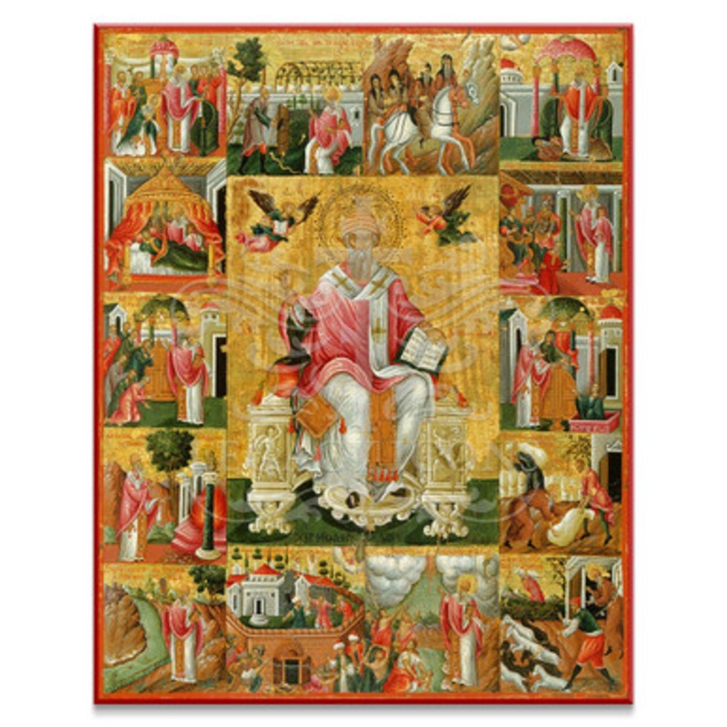 Spyridon the Wonderworker (Poulakis) Icon – S445