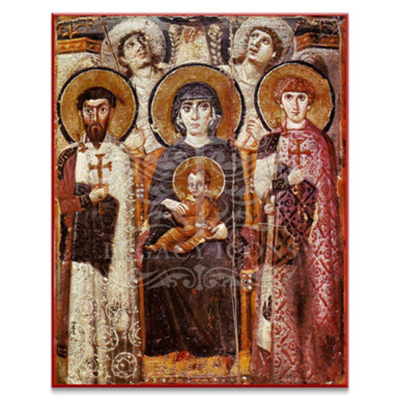 Theotokos Enthroned Icon – T122
