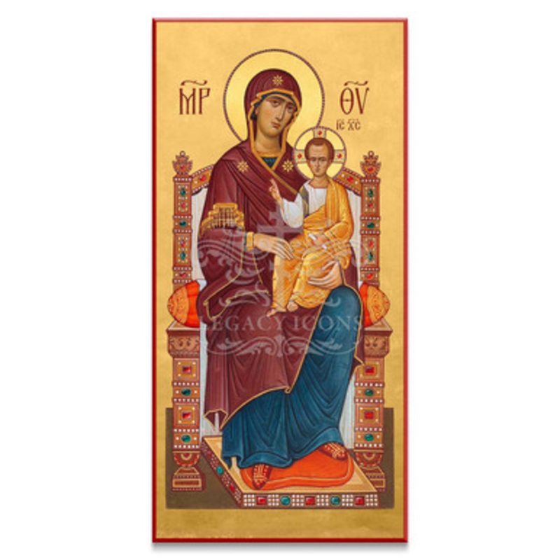 Theotokos Enthroned Icon – T211