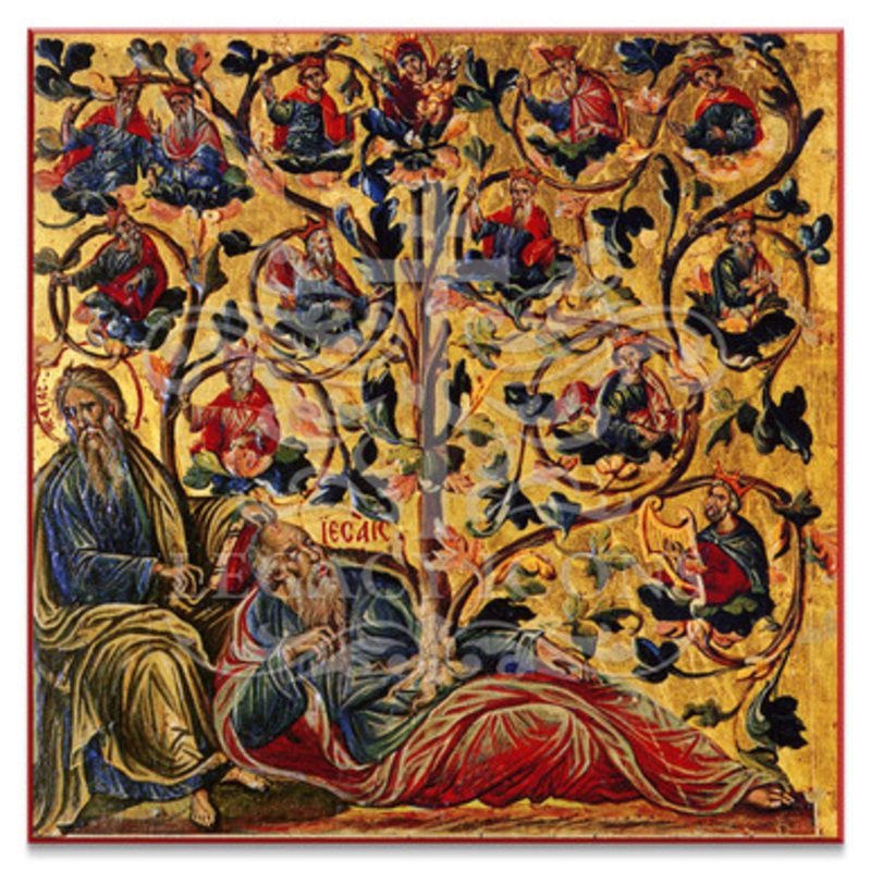 Tree of Jesse (Sinai) Icon – F319