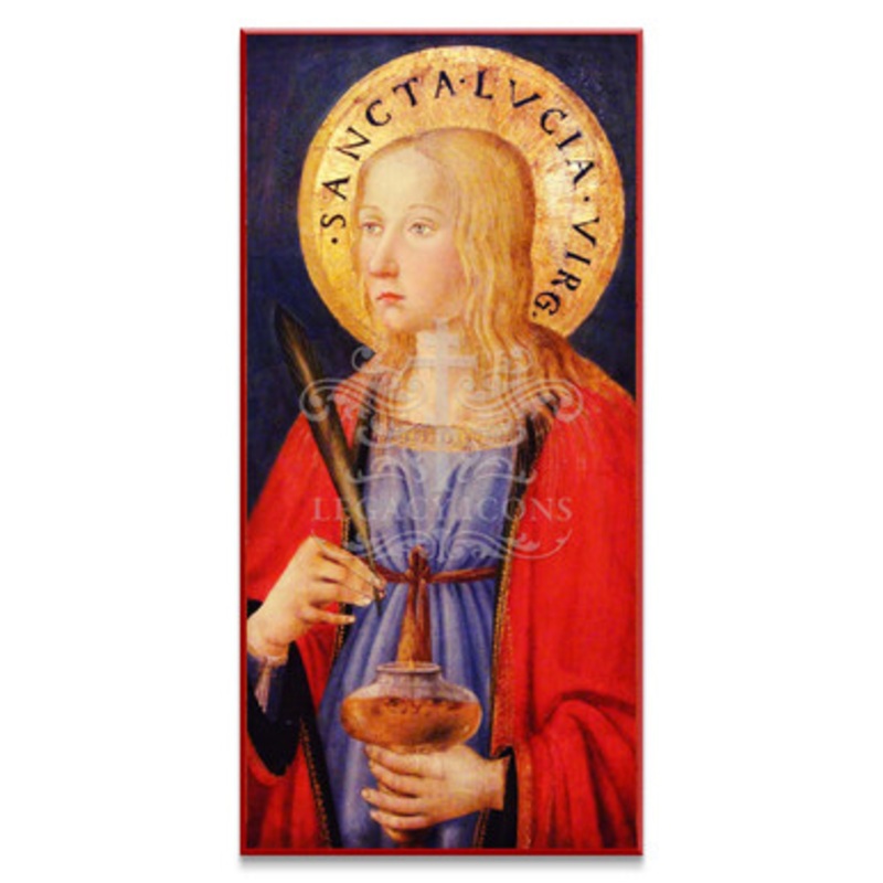 Virgin Martyr Lucy (XVc) Icon – S224