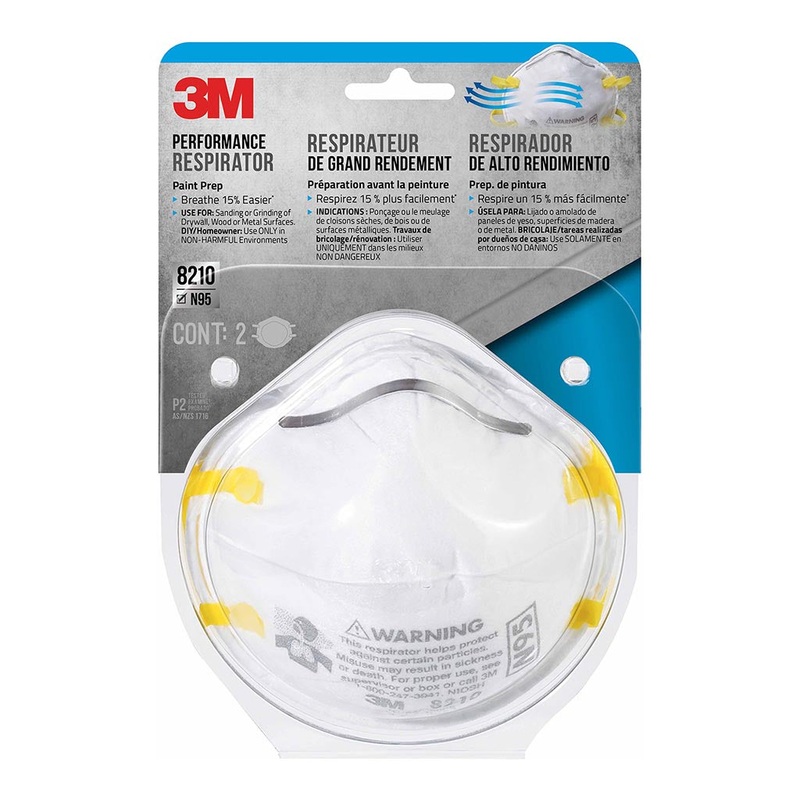 3M Particulate Respirator Pack of 2