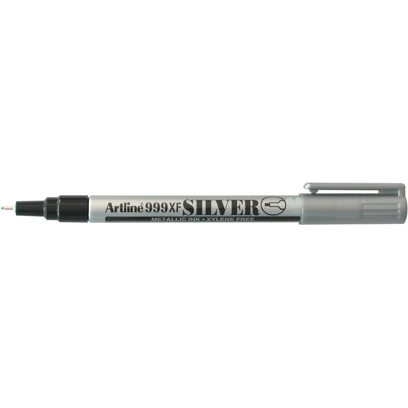 Artline 999 Metallic Permanent Marker 0.8mm Plastic Nib Box Of 12