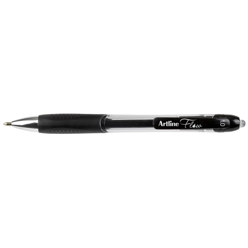 Artline Flow Retractable Pen Box Of 12