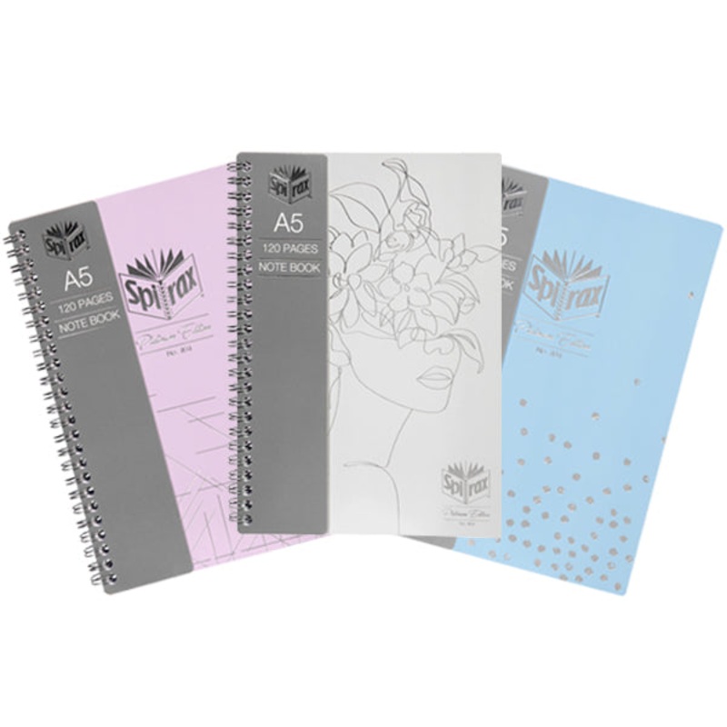 Spirax A5 Platinum Notebooks – Pack Of 12