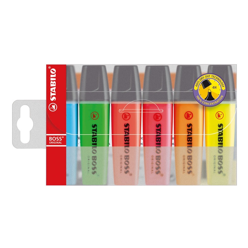 Stabilo Boss Highlighter Assorted