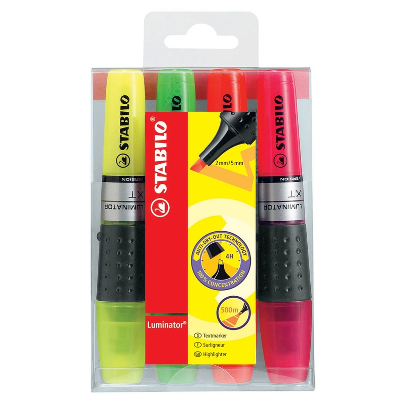 Stabilo Luminator Highlighter Assorted