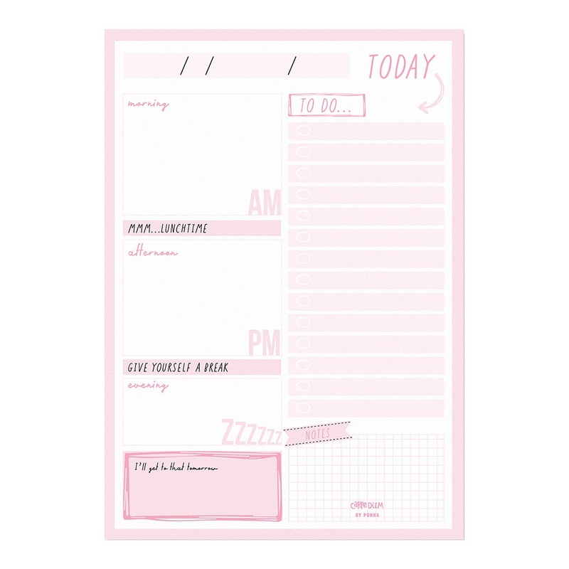 Carpe Diem Daily Planner Pads