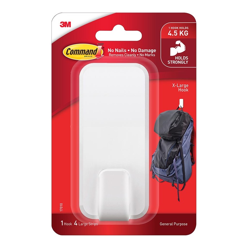 Command X-Large Utility White Hook