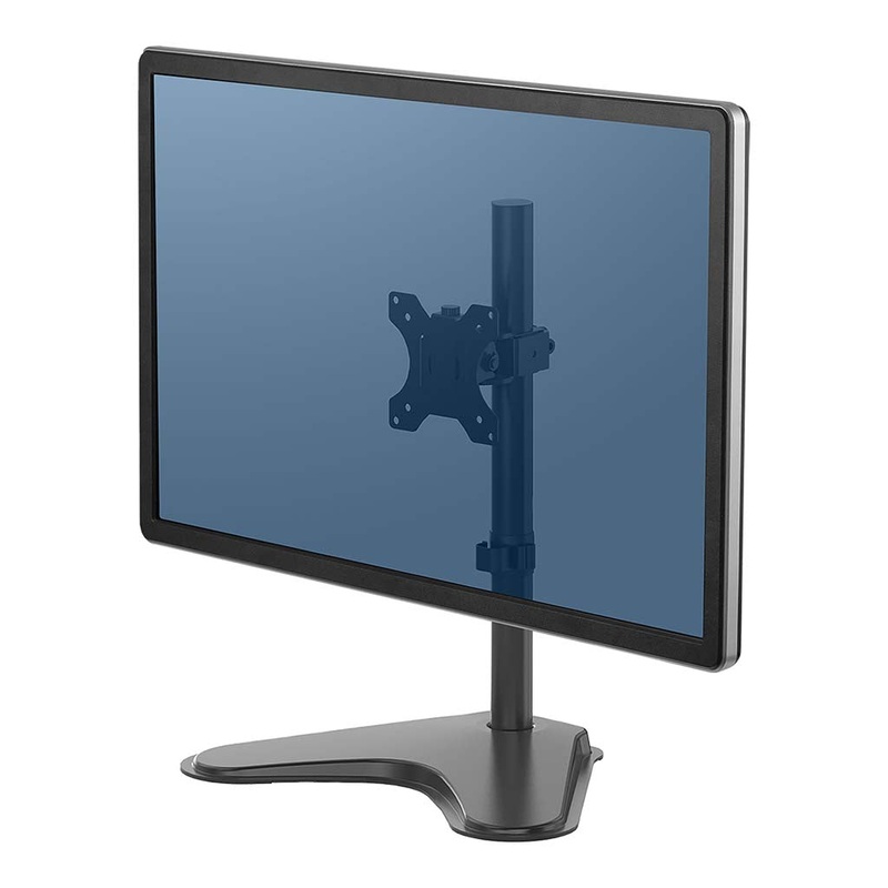 Fellowes Professional Freestanding Single Monitor Arm