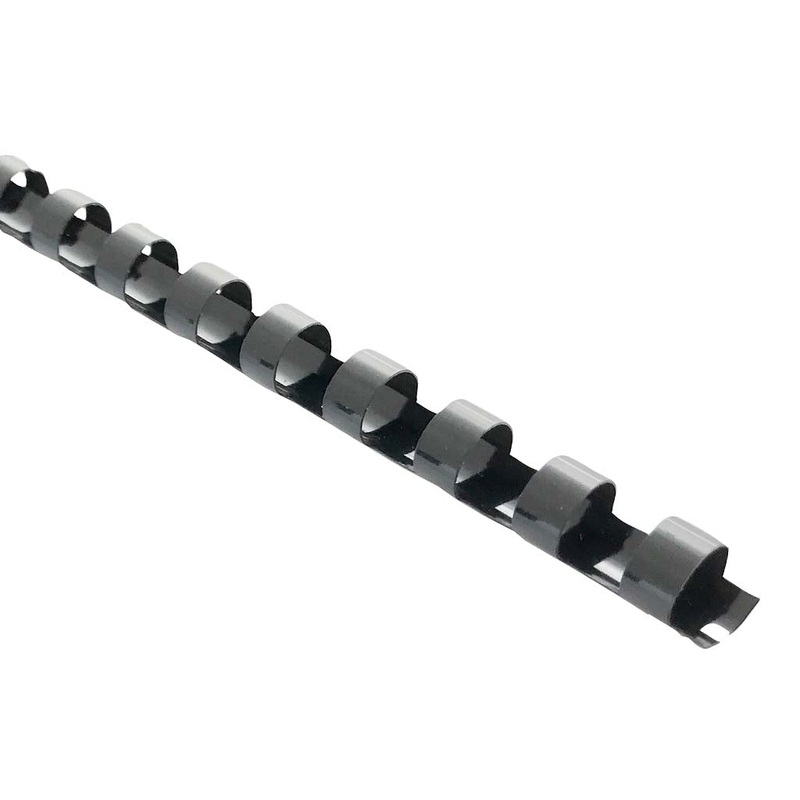 Okin Plastic 8mm Binding Coils Pack of 25