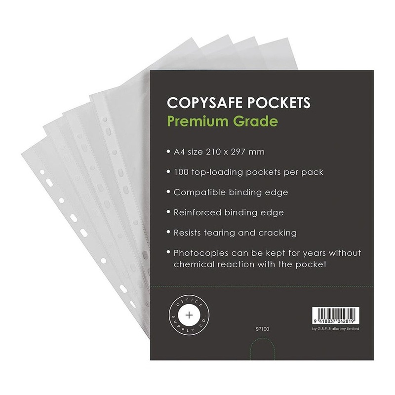 OSC Copysafe Pockets A4 – Pack Of 100