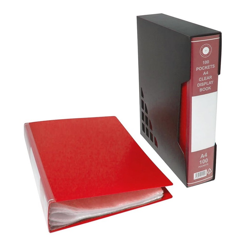 OSC Display Book A4 100 Pocket With Case