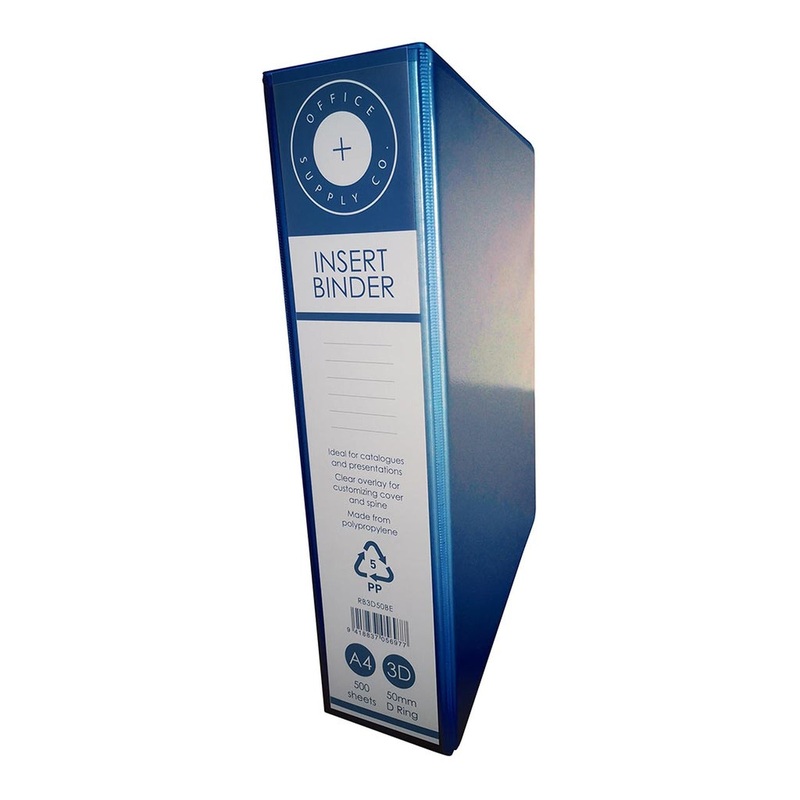 OSC Insert Binder A4 3d 50mm